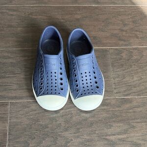 Native Kids Navy Blue Slip-On Sneakers